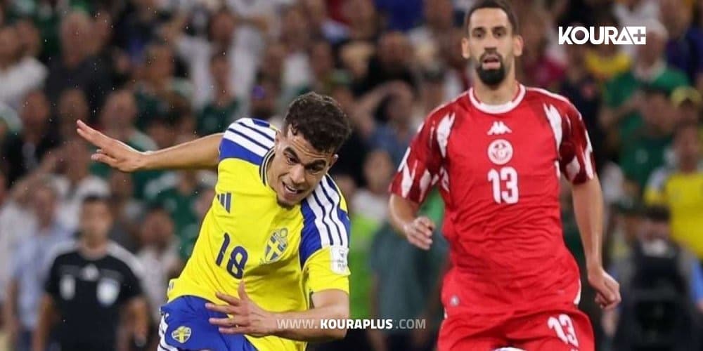 في مباراة الأخطاء الدفاعية : هزيمة ساحقة لتونس ضد السويد في أول مشوار المونديال