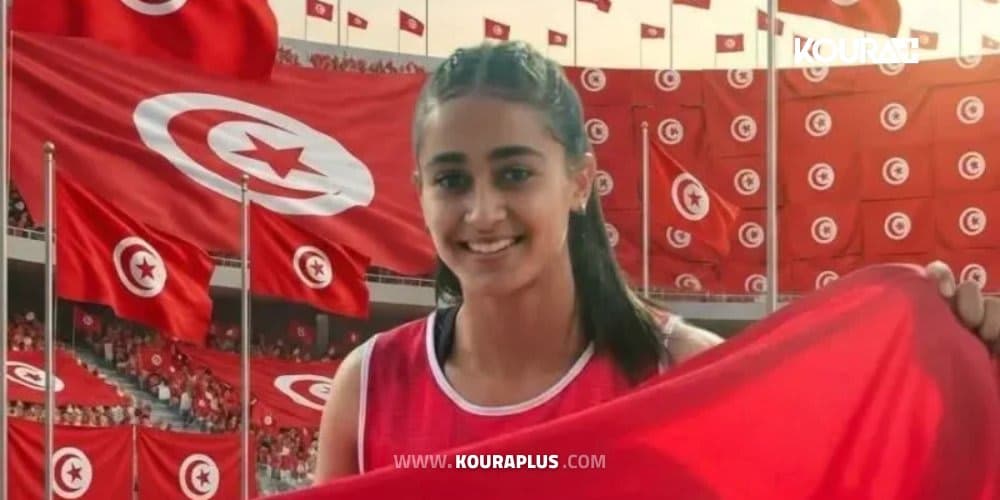 عبير زعفوري تهدي تونس الذهب في البطولة العربية لألعاب القوى للشبان